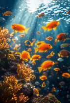 " ФРЕЯ" Пазл 1500 элемент. PZL- 1500/ 36 Малавийские цихлиды