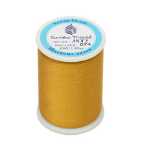 Нитки для вышивания " SumikoThread" JST2 50 100% шелк 130 м №074 золотой